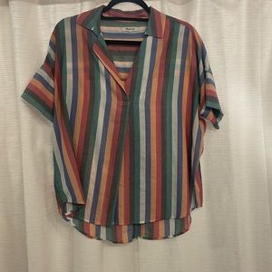 Striped Madewell blouse